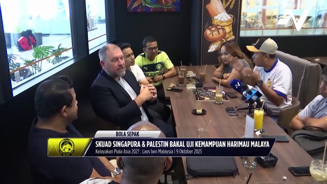 Singapura & Palestin jadi aksi persahabatan skuad Harimau Malaya
