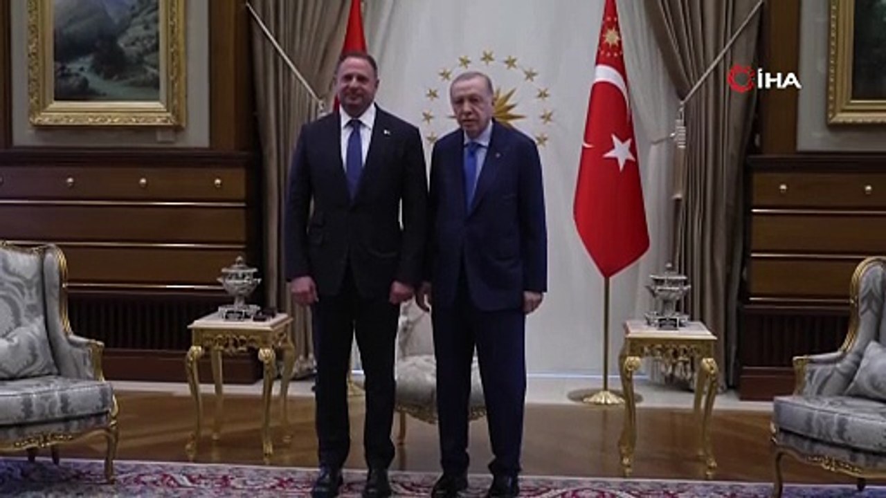 Cumhurbaşkanı Recep Tayyip Erdoğan, Ukrayna Cumhurbaşkanlığı Ofisi Başkanı Anrıy Yermak’ı kabul etti