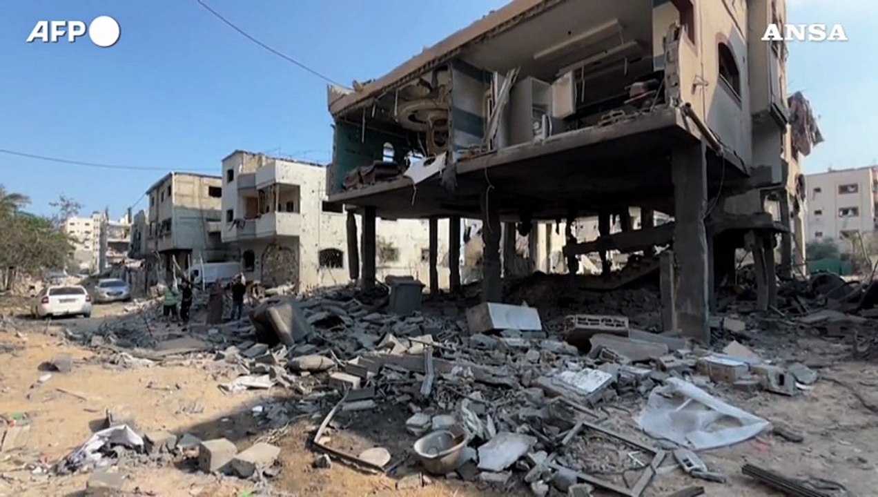 Gaza City, morte e distruzione dopo l'ennesimo attacco israeliano