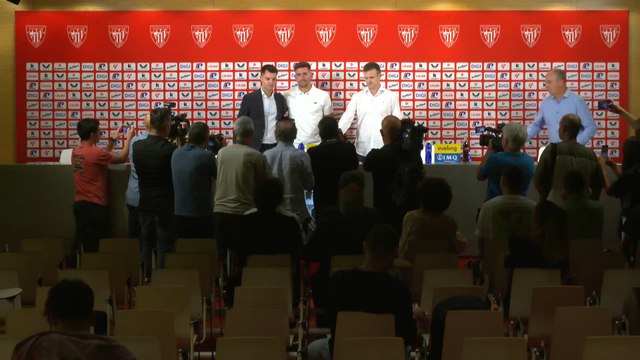 Presentación de Areso como jugador del Athletic Club | Rueda de prensa completa