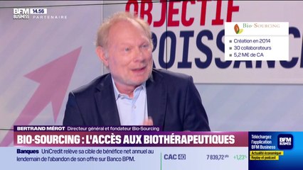 Bertrand Mérot (Bio-Sourcing) : Bio-Sourcing, l'accès aux biothérapeutiques - 23/07