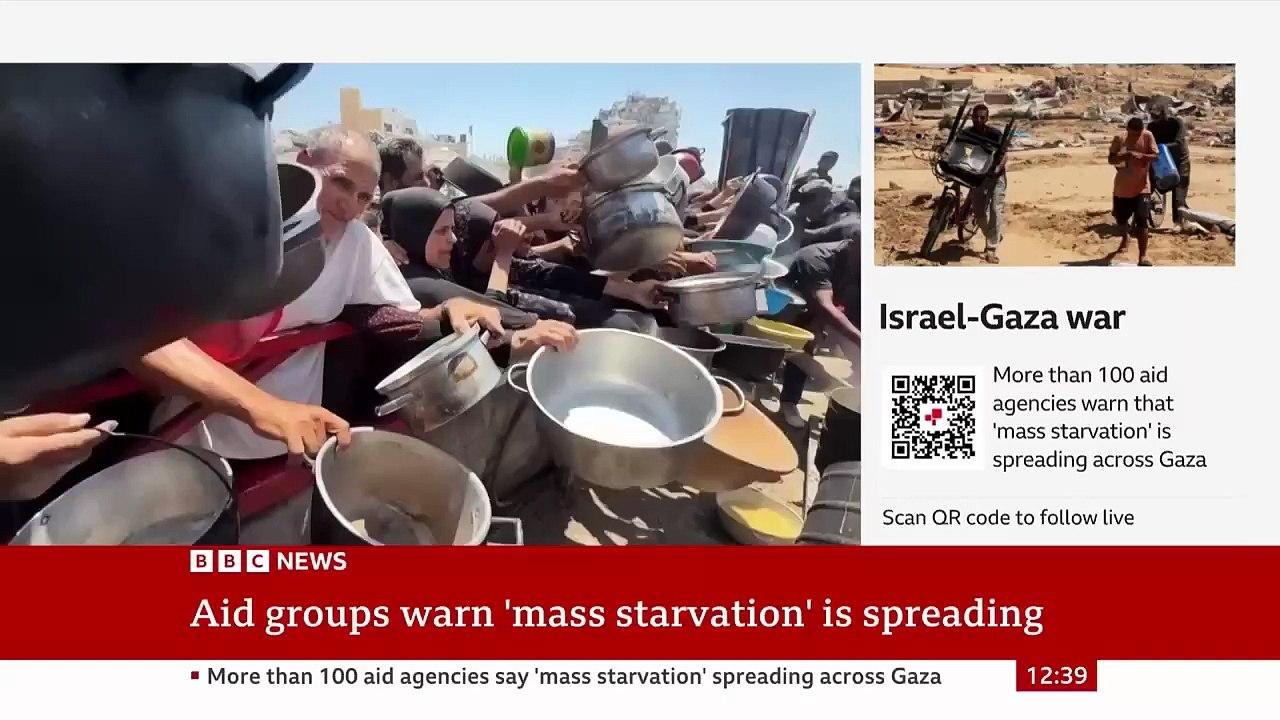 Gazan student: ‘I am starving and suffering from memory loss’ | BBC News