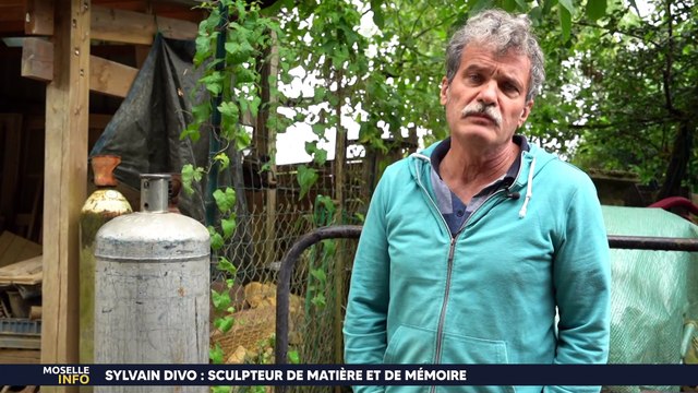 Sylvain Divo, un sculpteur de matière, et de mémoire