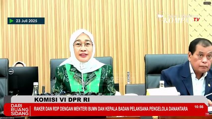 Danantara Rapat Perdana di DPR Didampingi Erick Thohir, Susun 22 Program Kerja di Sisa 2025