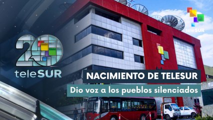 Entrevista | ¡Telesur cumple 20 años de labores informativas!