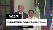 Trump imposes 19% tariff on Philippine's goods