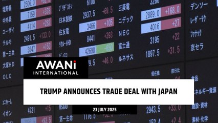 Trump announces trade deal with Japan