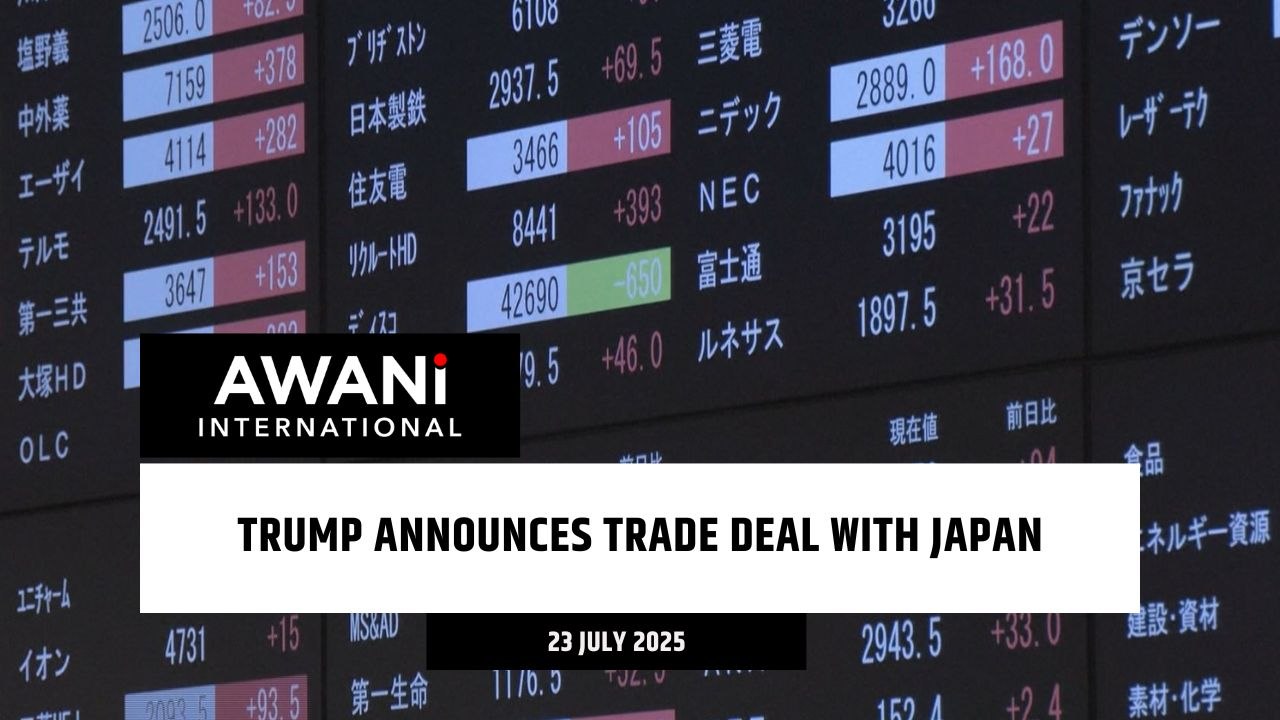 Trump announces trade deal with Japan