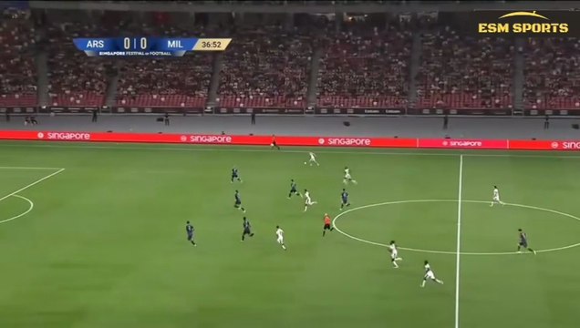 Arsenal vs AC Milan 1-0 Extended Highlights and Goals - Friendly 2025