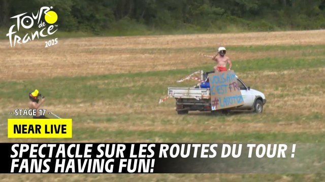 Fans having fun - Stage 17 - Tour de France 2025