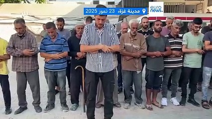 أجسادٌ صغيرةٌ هامدة.. الغزّيون يودّعون أطفالهم الذين قضَوا في الغارات الإسرائيلية