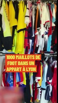 1000 maillots de foot dans un appart à Lyon