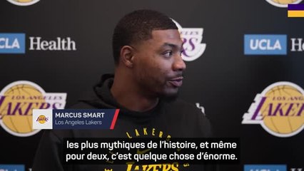 Lakers - Marcus Smart : "La principale raison de ma venue, c’est de pouvoir jouer avec Luka et LeBron"