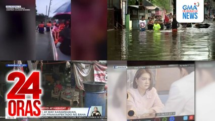 24 Oras: (Part 3) Calasiao at Dagupan City, isinailalim sa State of Calamity, kabi-kabila ang rescue ops; pagtugon ng Administrasyong Marcos sa problema sa baha, binatikos ni VP Duterte; brgy. health worker sa Meycauayan, nasawi matapos..., atbp.