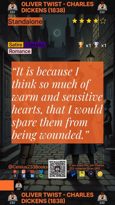 Oliver Twist - Charles Dickens (1838) Quotes