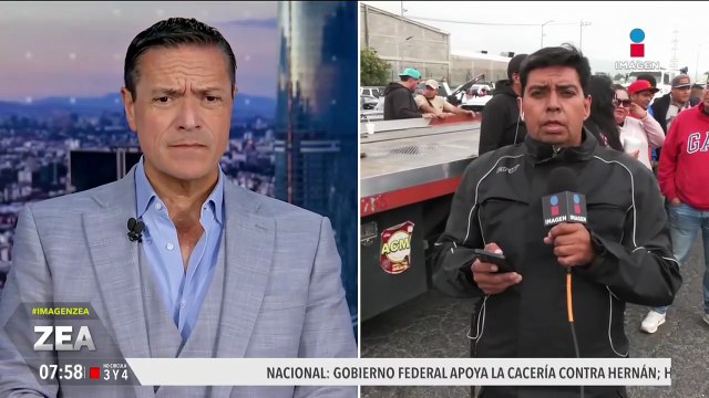 Transportistas bloquean la autopista México-Querétaro