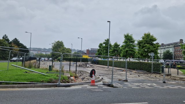 Foyle Street car park in Derry city centre