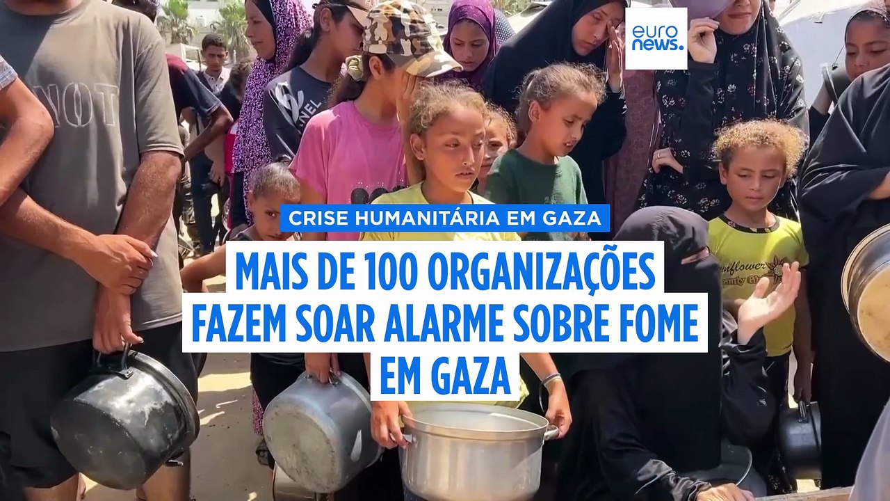 Mais de 100 organizações fazem soar o alarme sobre a fome iminente em Gaza