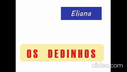 Eliana - Os Dedinhos (Acapella Completo em Tom Masculino) - 1993