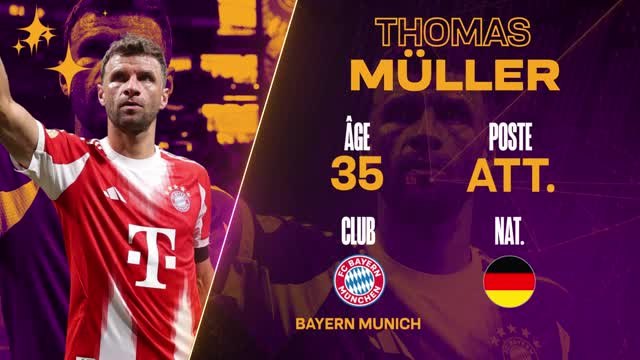 Bayern Munich - Thomas Müller, le profil d'Opta