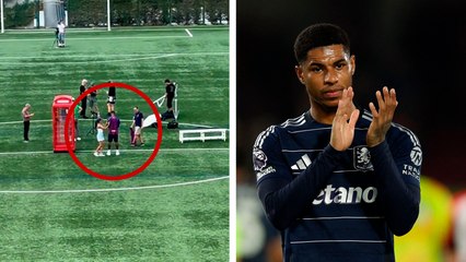 Barcelona: Se filtran imágenes de la sesión de fotos de Marcus Rashford