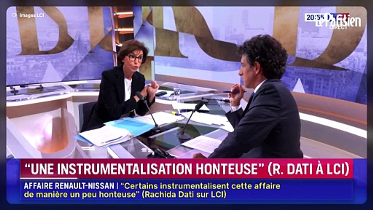 Rachida Dati renvoyée en procès : la ministre se défend sur LCI