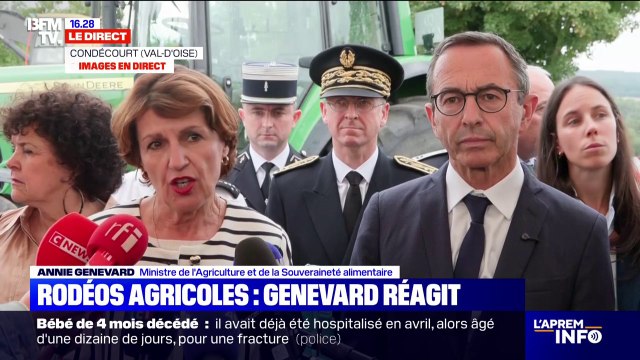 Rodéos agricoles: On détruit véritablement le fond , décrit Annie Genevard, ministre de l'Agriculture