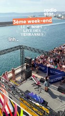 Linh interprète “j’avoue” sur la scène des Sunset Live des Terrasses #linh #sunsetlive #concert #live