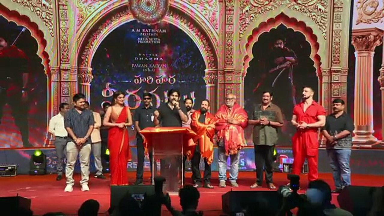 Pawan Kalyan Speech | Hari Hara Veera Mallu Pre Release Event in Vizag | Mythri Distributors LLP