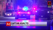 Asaltante mata a automovilista que huía tras presenciar robo en Monterrey