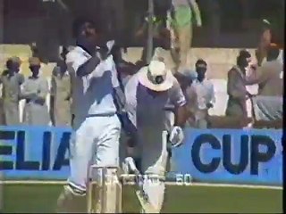 1987 CWC Pakistan vs England, 13th Match at Karachi.