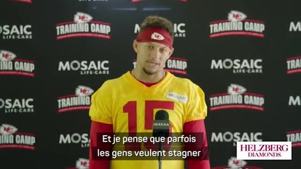 Kansas City Chiefs - Mahomes : "Des doutes sur nous ? On doit s'améliorer"
