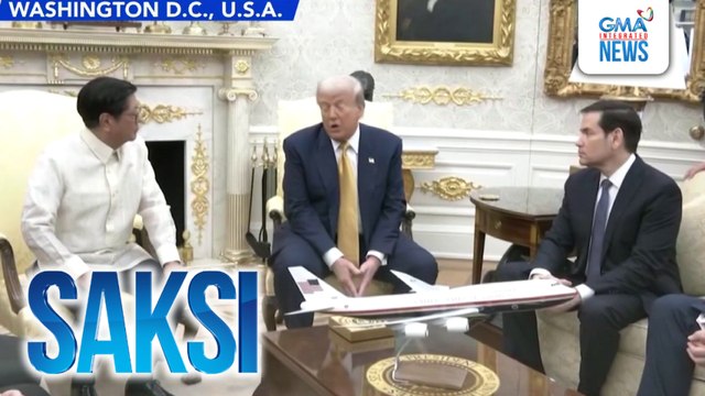 Taripa sa mga produktong i-e-export ng Pilipinas sa Amerika, napababa sa 19% kasunod ng pulong nina Pres. Marcos at U.S. Pres. Trump | Saksi