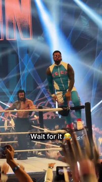 Roman Reigns Shakes the Arena on WWE RAW the fan of Roman Reigns