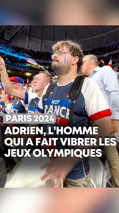 Adrien, l'incroyable supporter nordiste des JO !