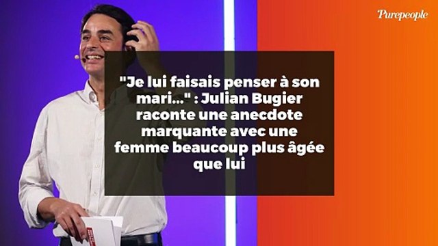 Je lui faisais penser à son mari... : Julian Bugier raconte une anecdote marquante avec une femme beaucoup plus âgée que lui
