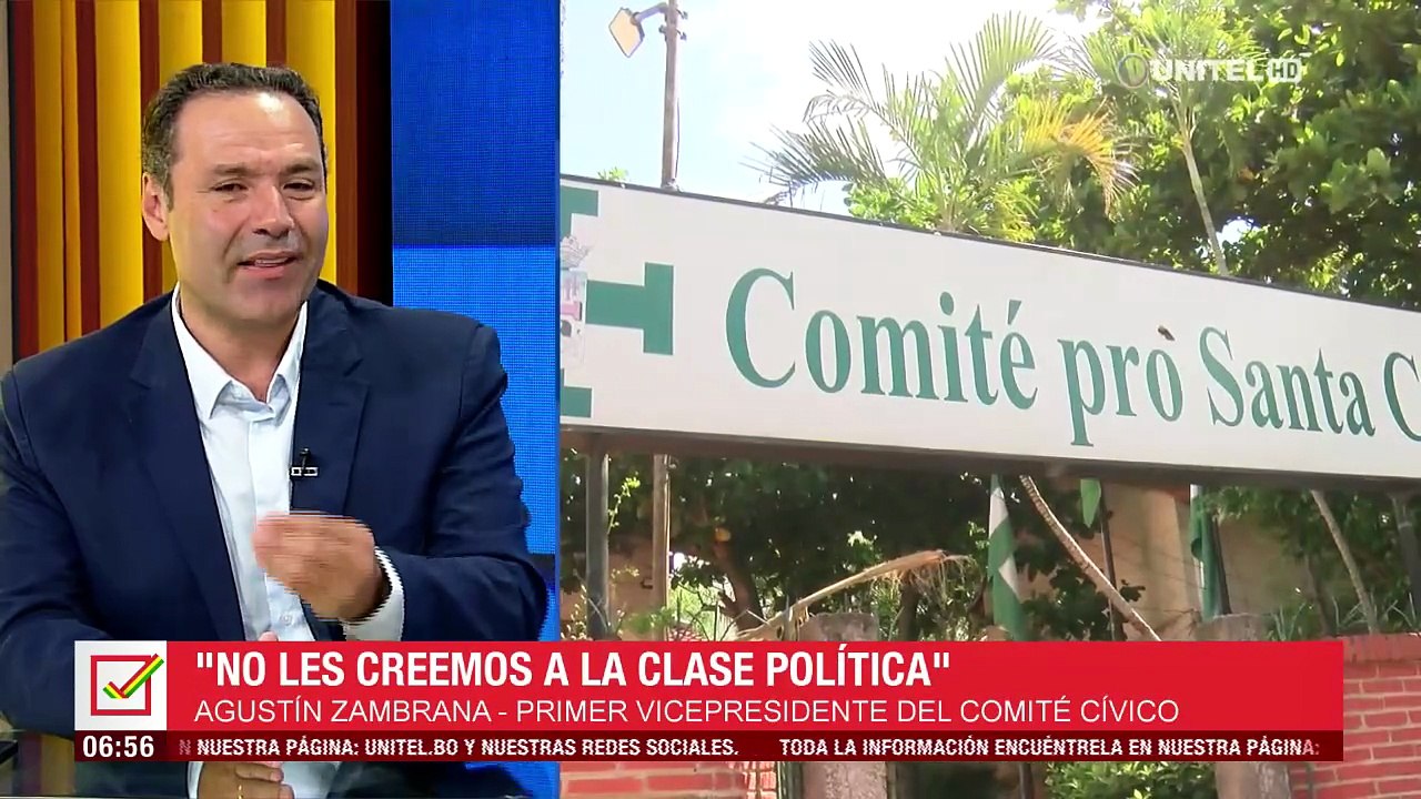 “Hay que cuidar el voto, porque ya tenemos una amenaza certera”, dice cívico cruceño e invita a la marcha en “defensa de la democracia”