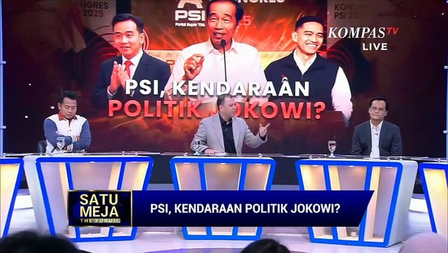 Pengamat Sebut Jokowi Butuh Kendaraan Politik bagi Gibran di Pilpres 2029 | SATU MEJA