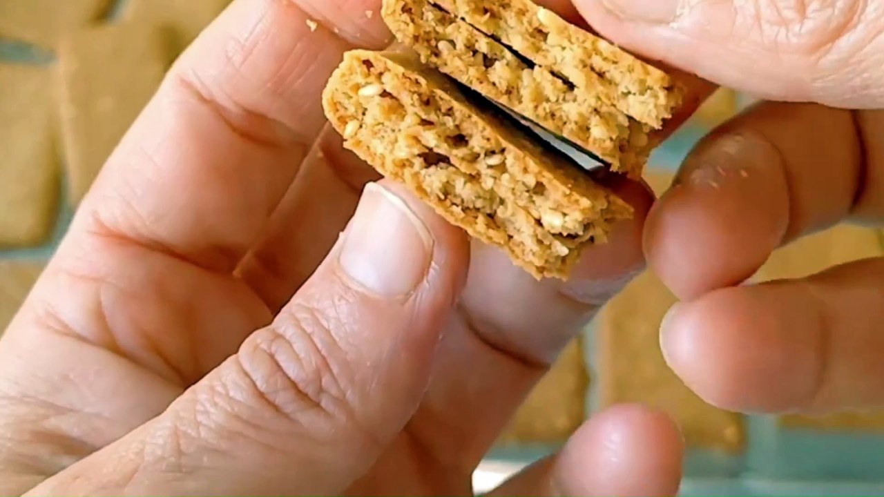 Galletas saludables sin gluten.