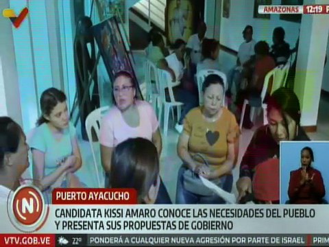 Candidata Kissi Amaro se reúne con emprendedores del edo. Amazonas para impulsar la economía local