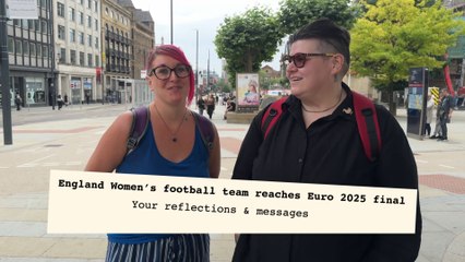 Leeds messages to England Women’s football team ahead of Euro 2025 final