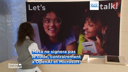 Meta ne signera pas le code de l'UE sur l'intelligence artificielle, mais qui le fera ?