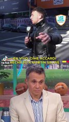 Notero invitó a salir a Gimena acardi en vivo y respuesta incómoda