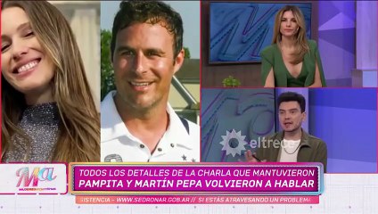 Pampita le imploró a Martin Pepa para volver