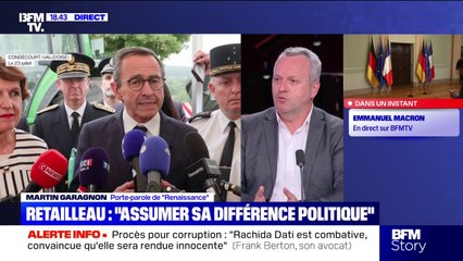 Propos de Bruno Retailleau: "Je comprends son positionnement", déclare Martin Garagnon, conseiller national Renaissance