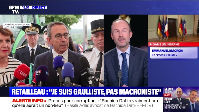 Story 3 : Retailleau : Je suis gaulliste, pas macroniste - 23/07