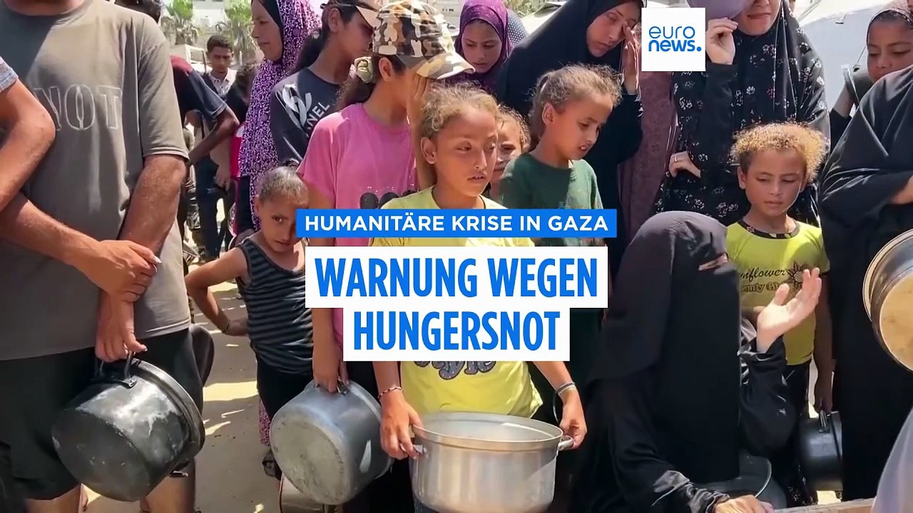 "Sehen mit an, wie Kollegen sterben": Warnung von 100 Hilfsorganisationen wegen Hungersnot in Gaza