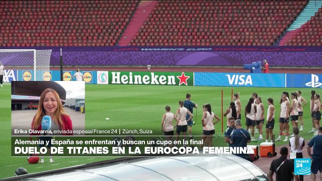 Duelo de titanes en la Eurocopa Femenina: España y Alemania buscan llegar a la final