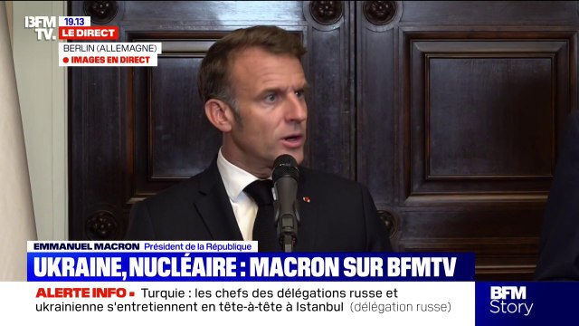 Macron/ Merz à Berlin: le président annonce des programmes communs en matière de défense et de sécurité