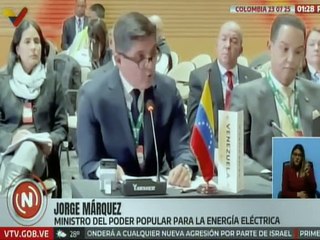 Ministro Márquez señaló que medidas coercitivas limitan la cooperación energética de Venezuela